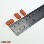 HOLLOW SIMPLE RED BRICK 15 mm